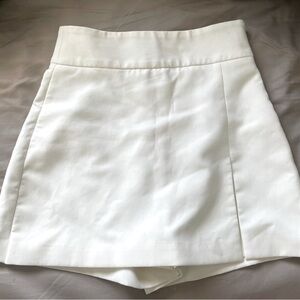 Zara white skort size sx